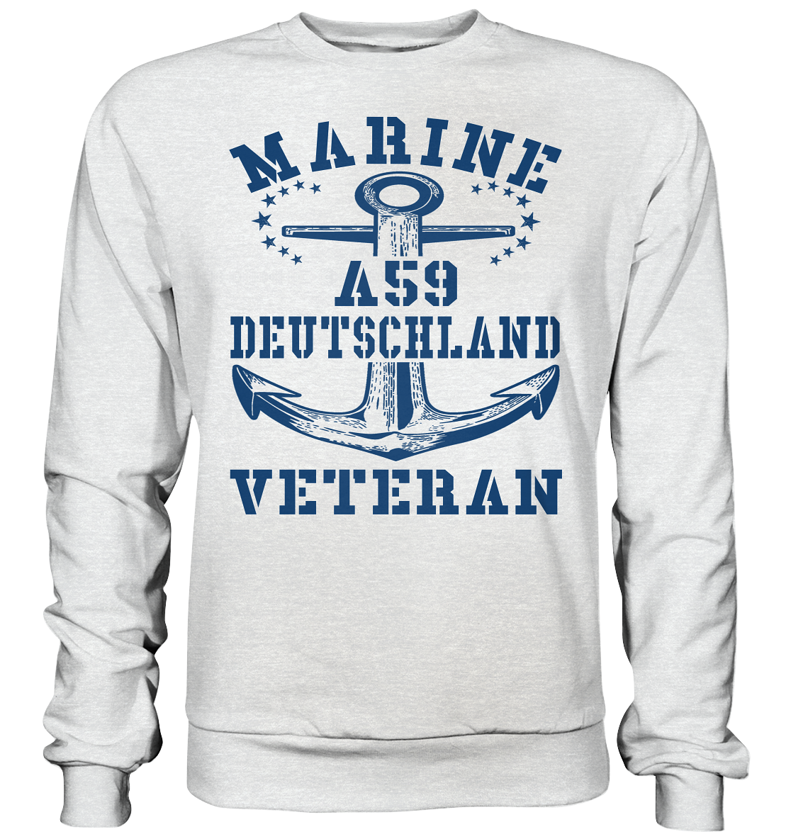 MARINE VETERAN A59 DEUTSCHLAND - Premium Sweatshirt