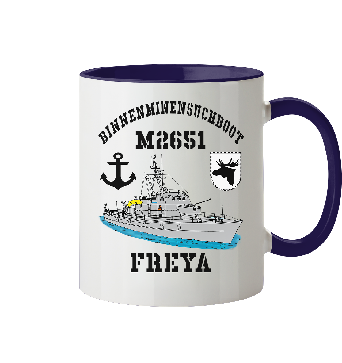 BIMI M2651 FREYA 3.MSG Anker - Tasse zweifarbig