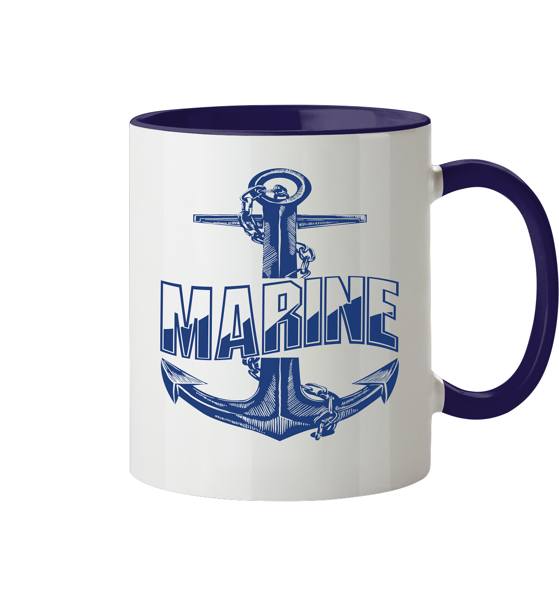 Anker MARINE - Tasse zweifarbig