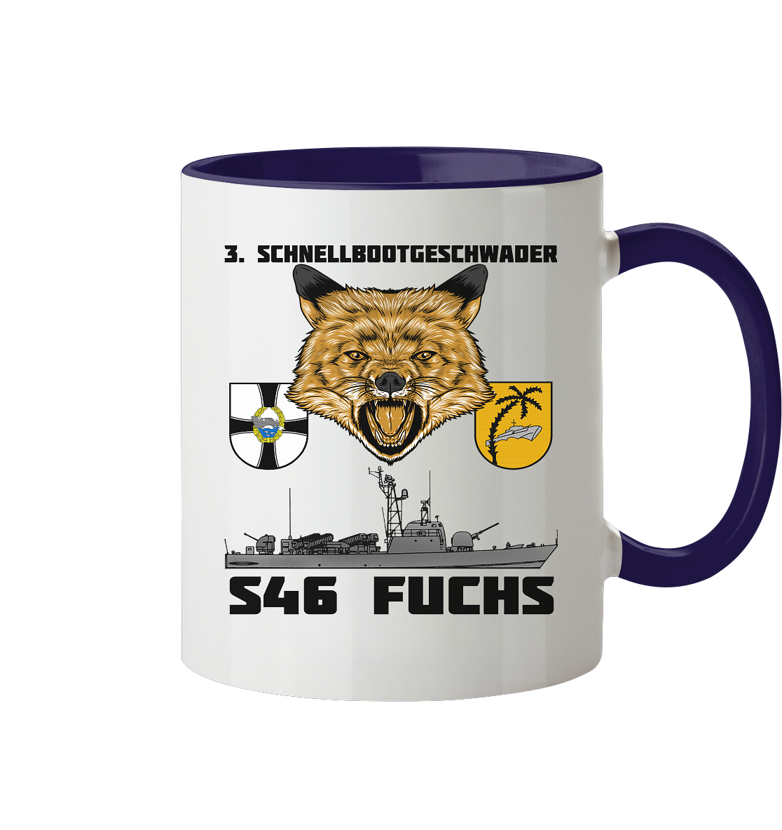 S46 FUCHS - Tasse zweifarbig