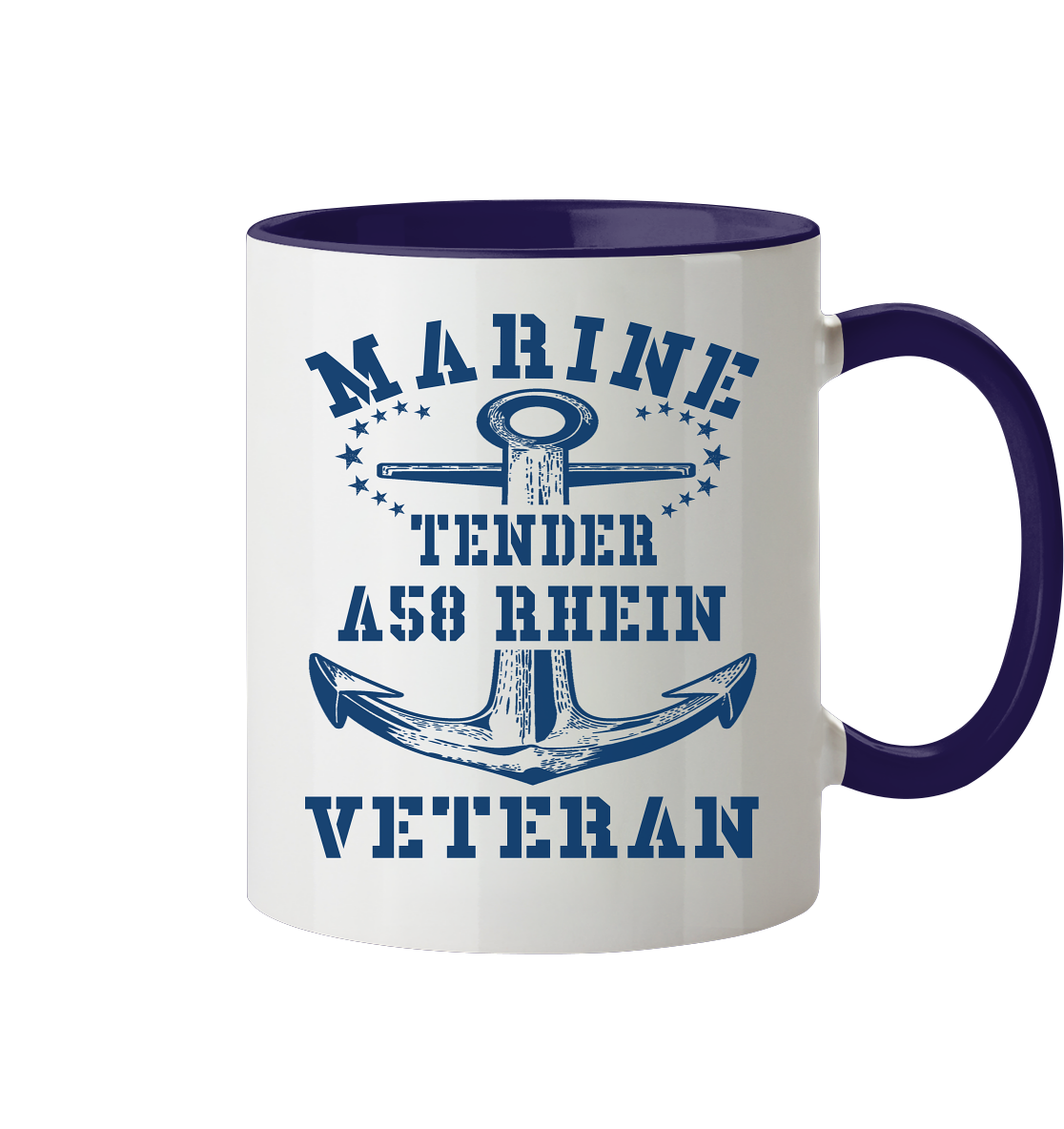 Tender A58 RHEIN Marine Veteran - Tasse zweifarbig