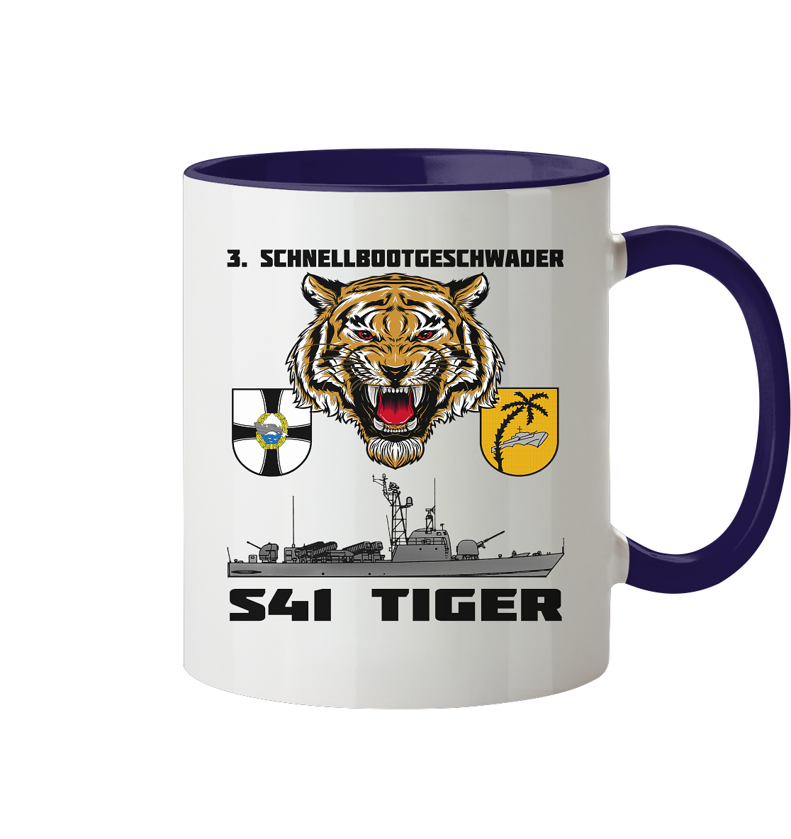 S41 TIGER - Tasse zweifarbig