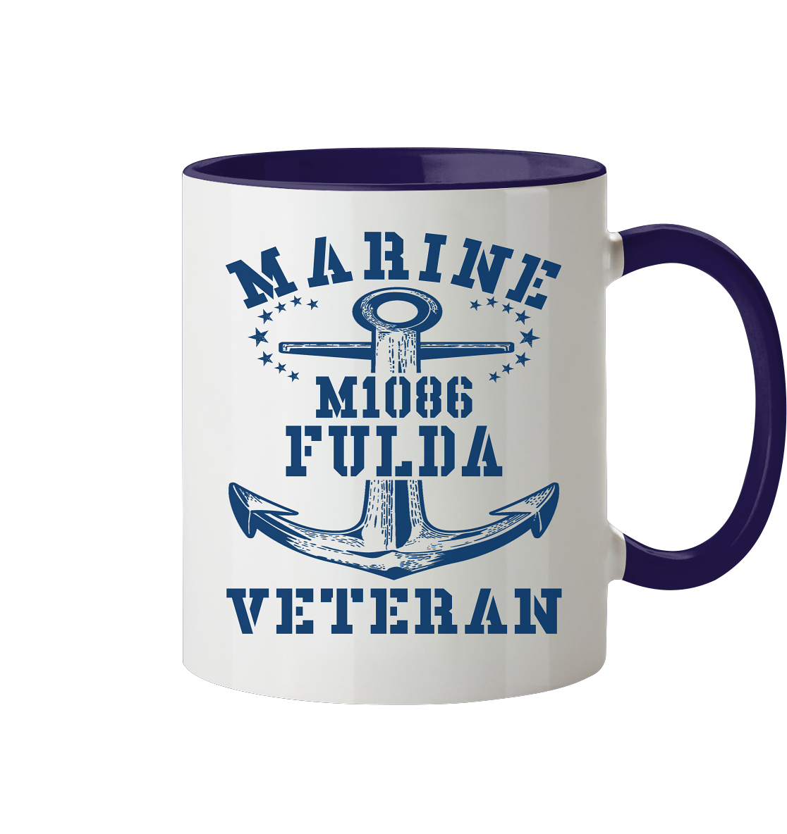 Marine Veteran M1086 FULDA - Tasse zweifarbig
