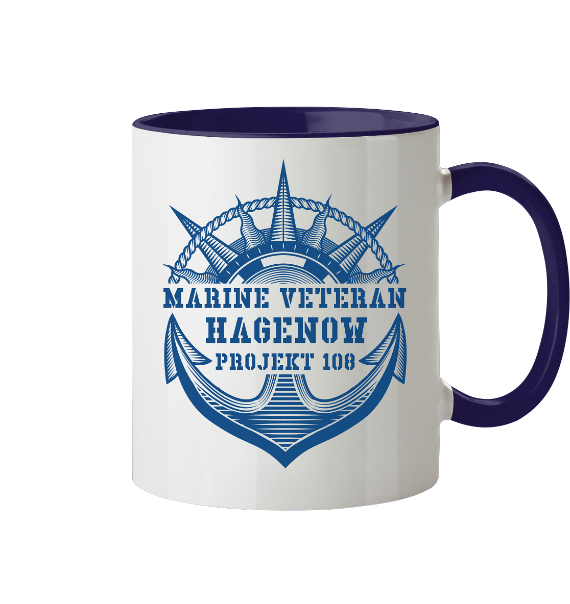 Projekt 108 HAGENOW Marine Veteran - Tasse zweifarbig