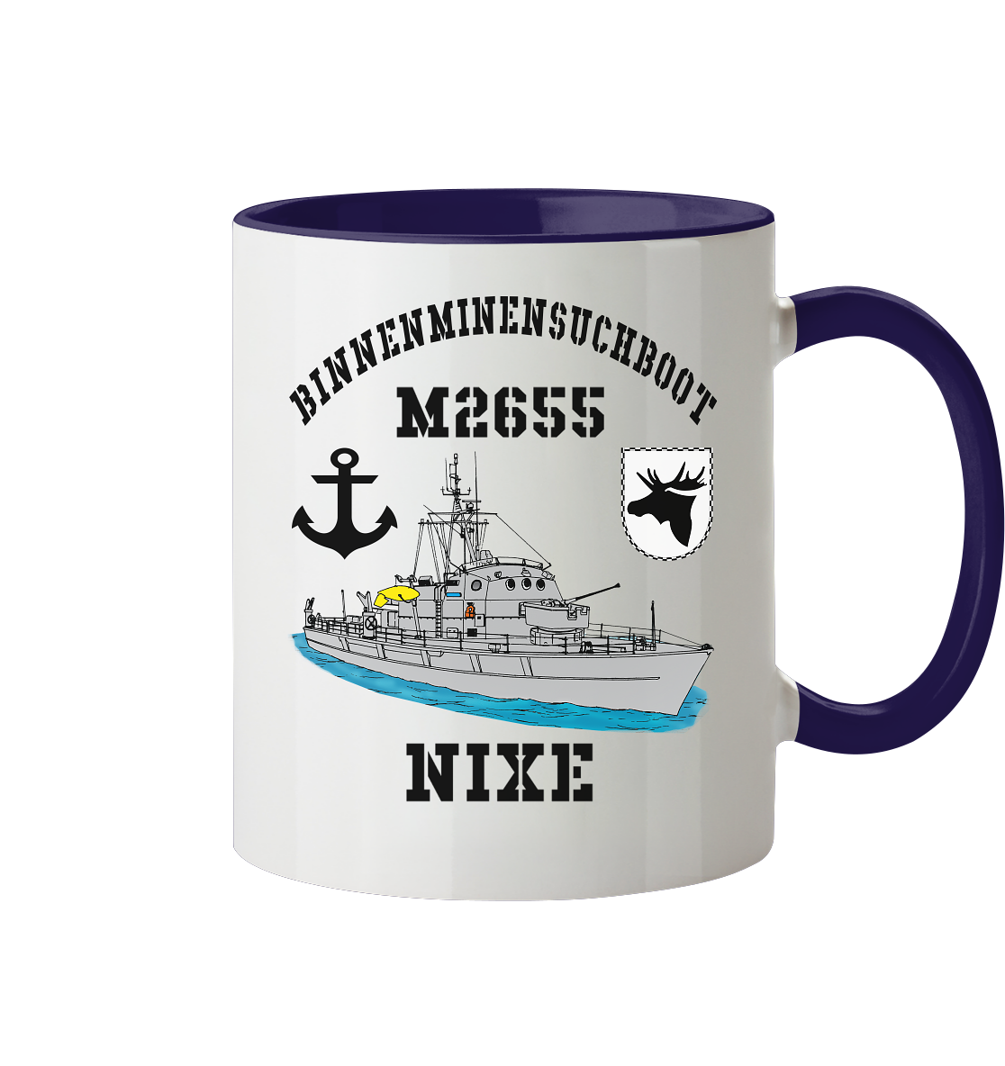 BiMi M2655 NIXE Anker - Tasse zweifarbig