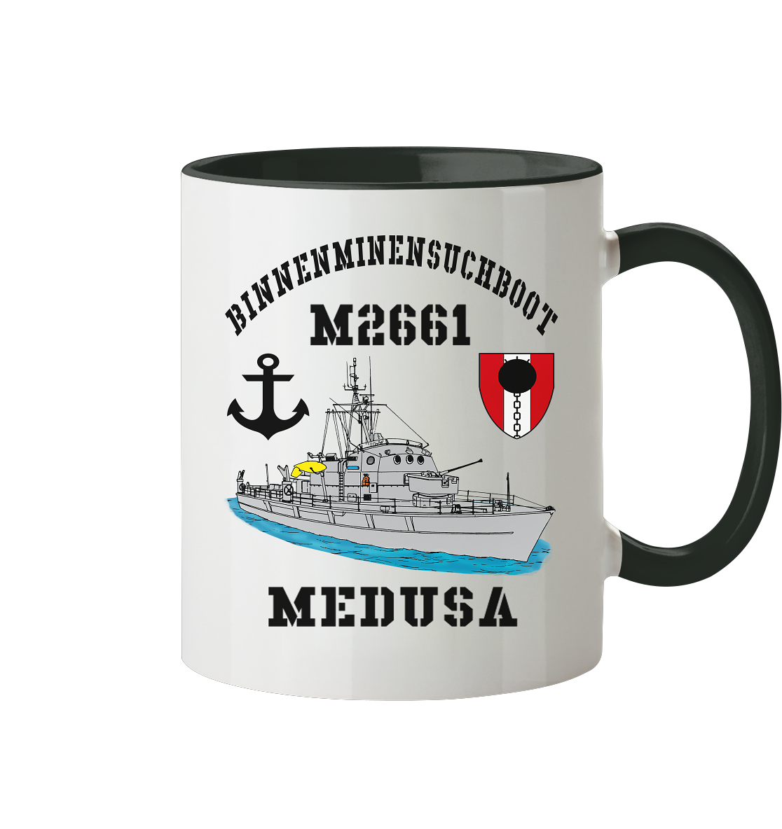 BiMi M2661 MEDUSA 7.MSG Anker - Tasse zweifarbig