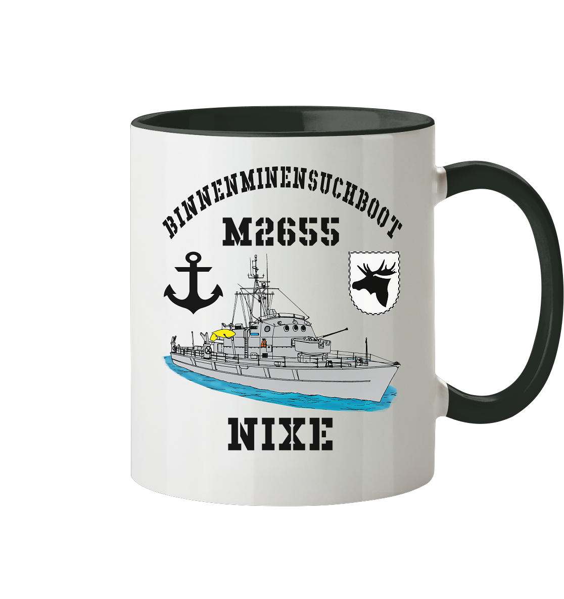 BiMi M2655 NIXE Anker - Tasse zweifarbig
