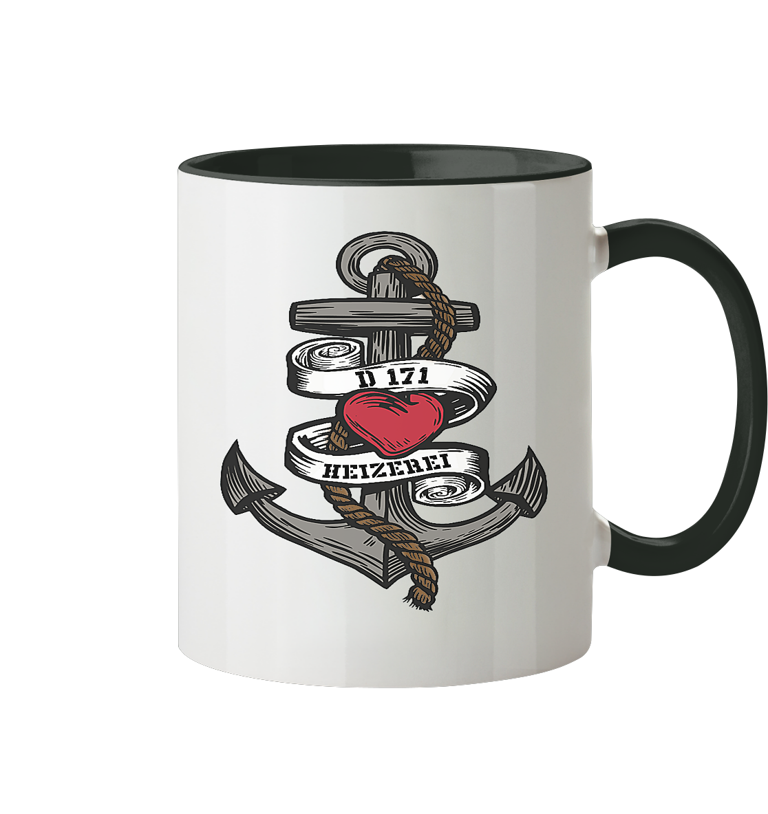 D171 HEIZEREI - Tasse zweifarbig