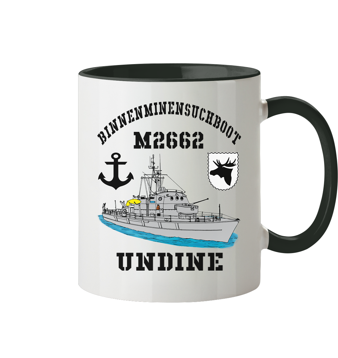 BiMi M2662 UNDINE 3.MSG Anker - Tasse zweifarbig