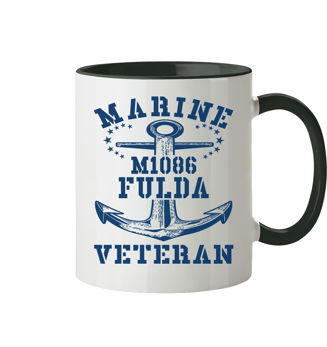Marine Veteran M1086 FULDA - Tasse zweifarbig