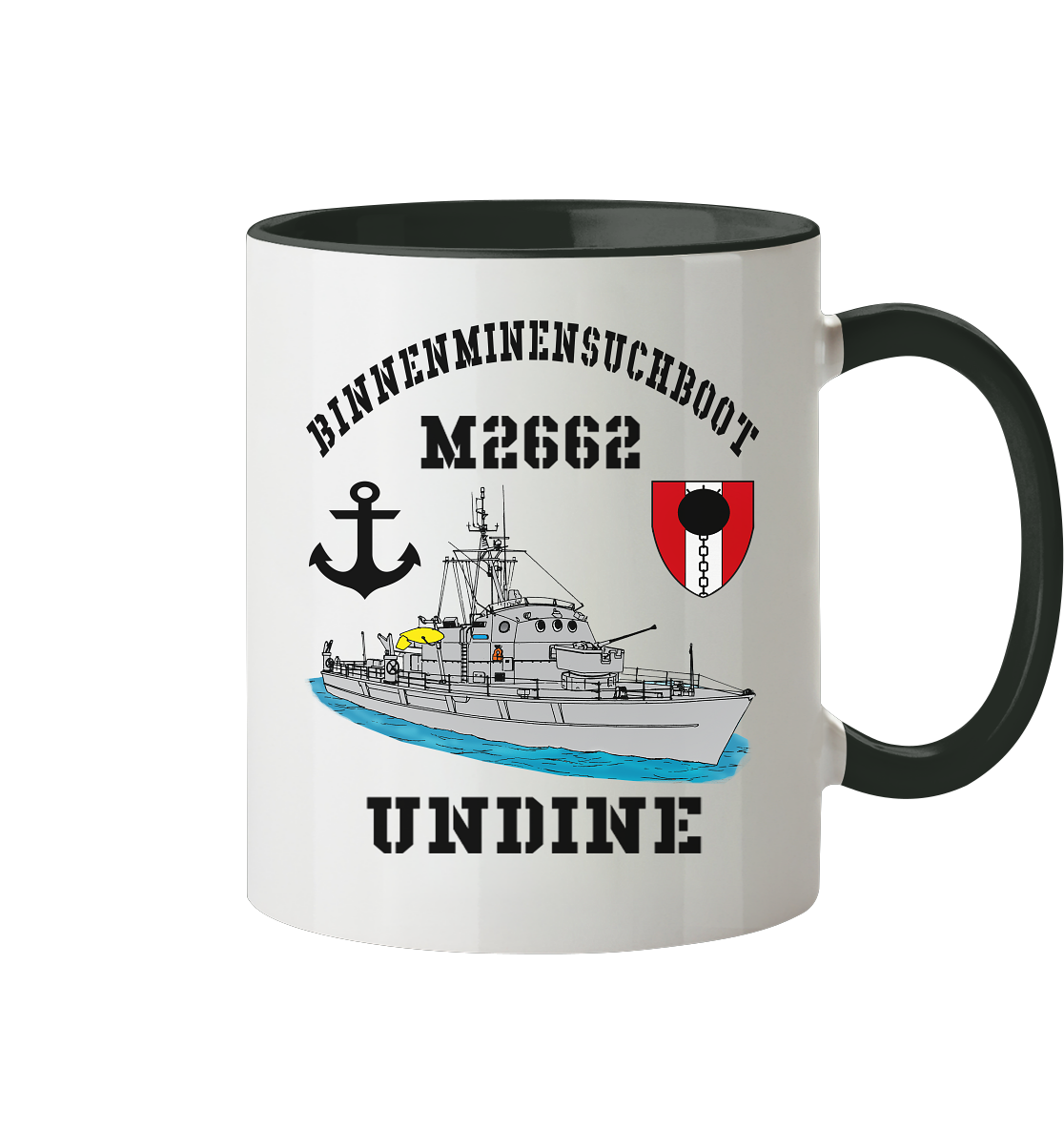 BiMi M2662 UNDINE 7.MSG Anker - Tasse zweifarbig