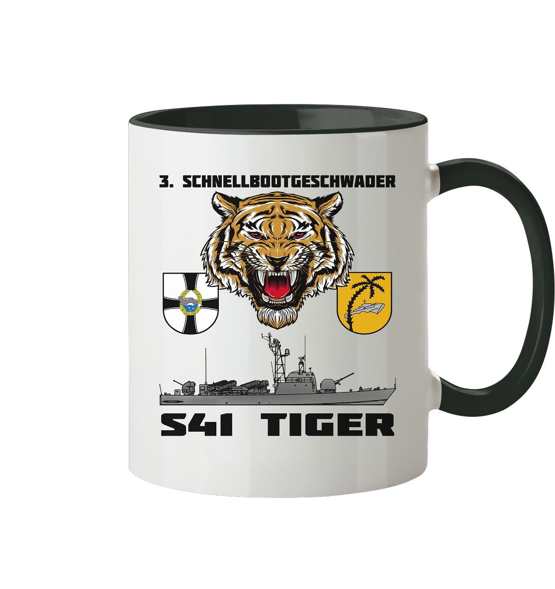 S41 TIGER - Tasse zweifarbig