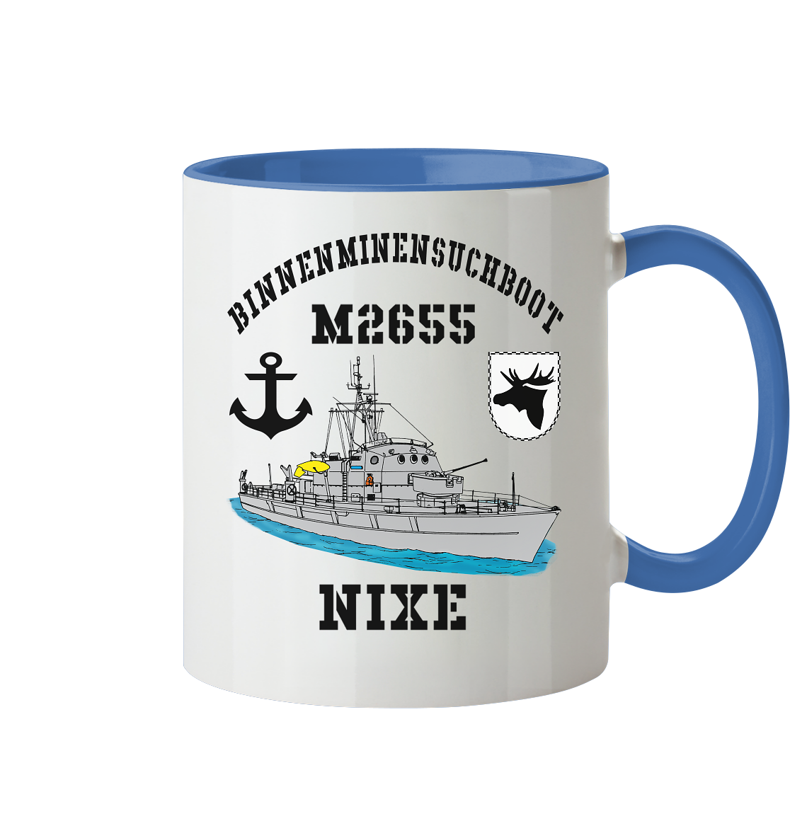 BiMi M2655 NIXE Anker - Tasse zweifarbig