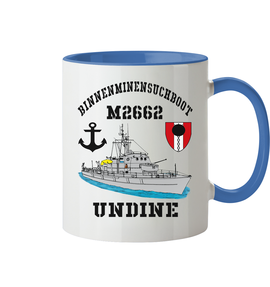 BiMi M2662 UNDINE 7.MSG Anker - Tasse zweifarbig