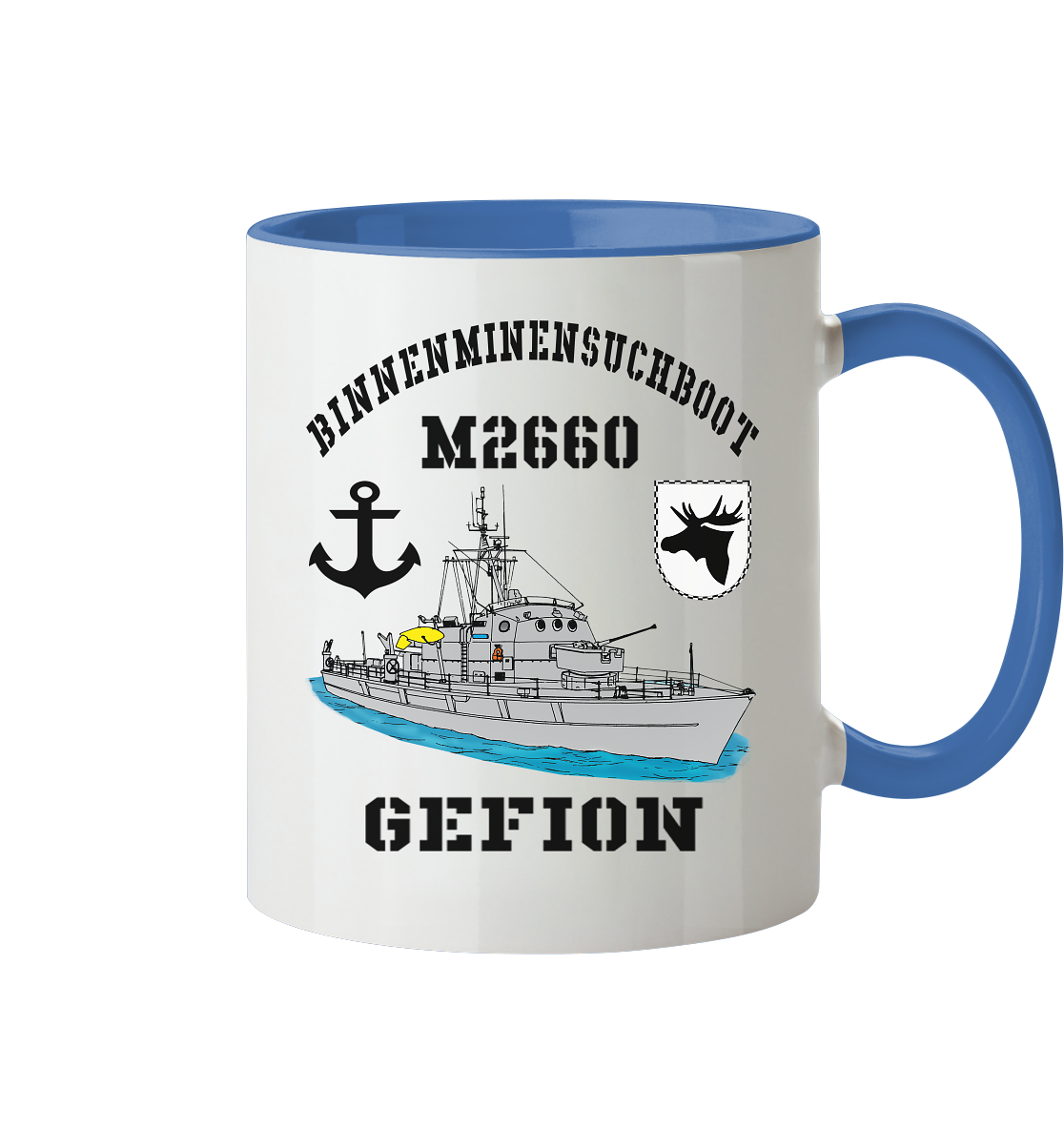BiMi M2660 GEFION 3.MSG Anker - Tasse zweifarbig