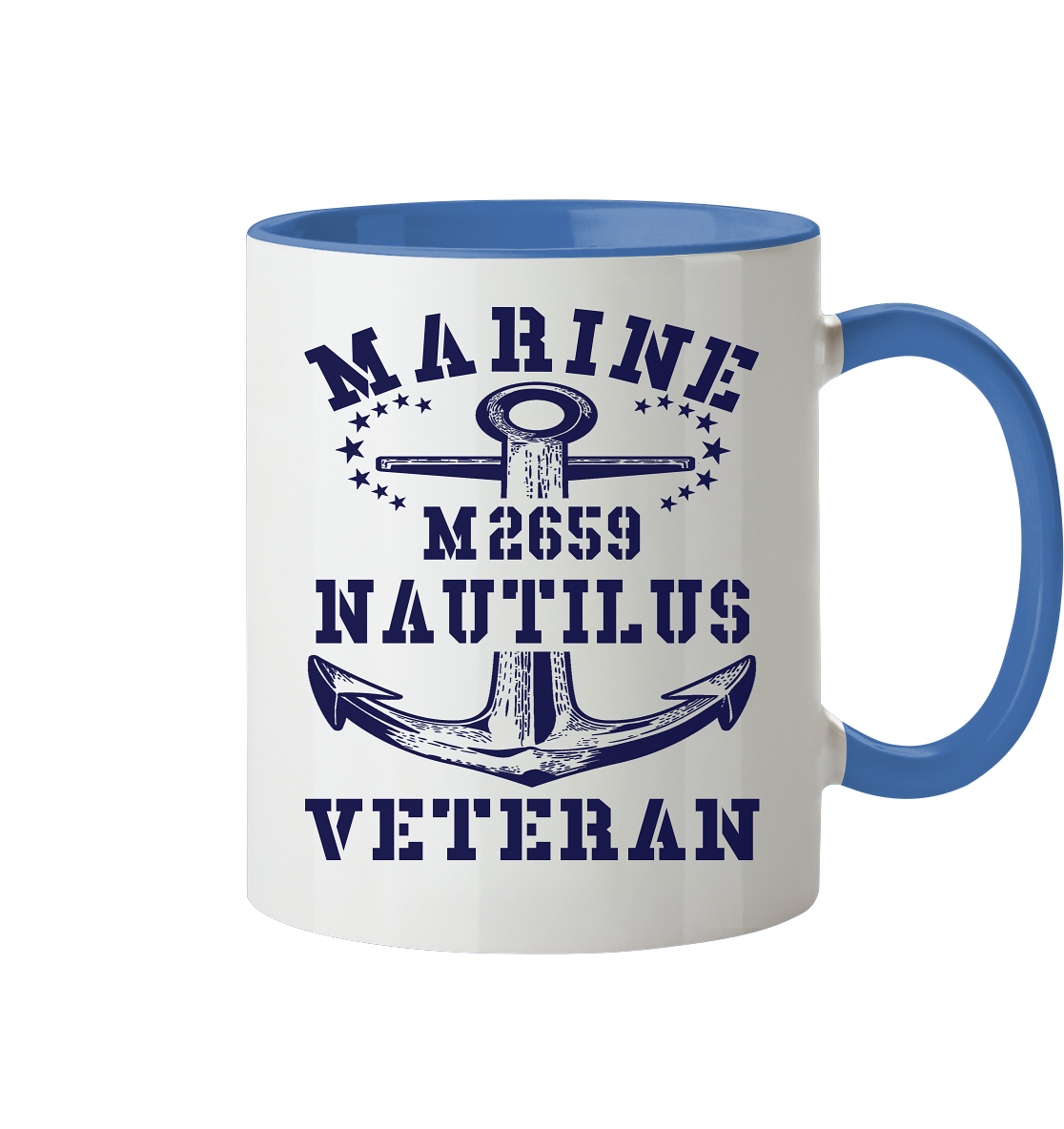BiMi M2659 NAUTILUS Marine Veteran - Tasse zweifarbig