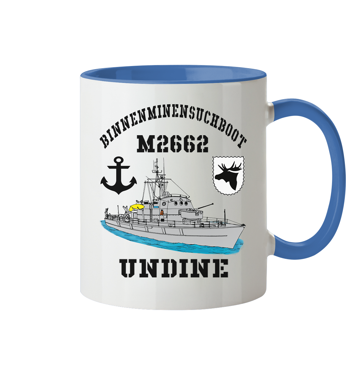 BiMi M2662 UNDINE 3.MSG Anker - Tasse zweifarbig