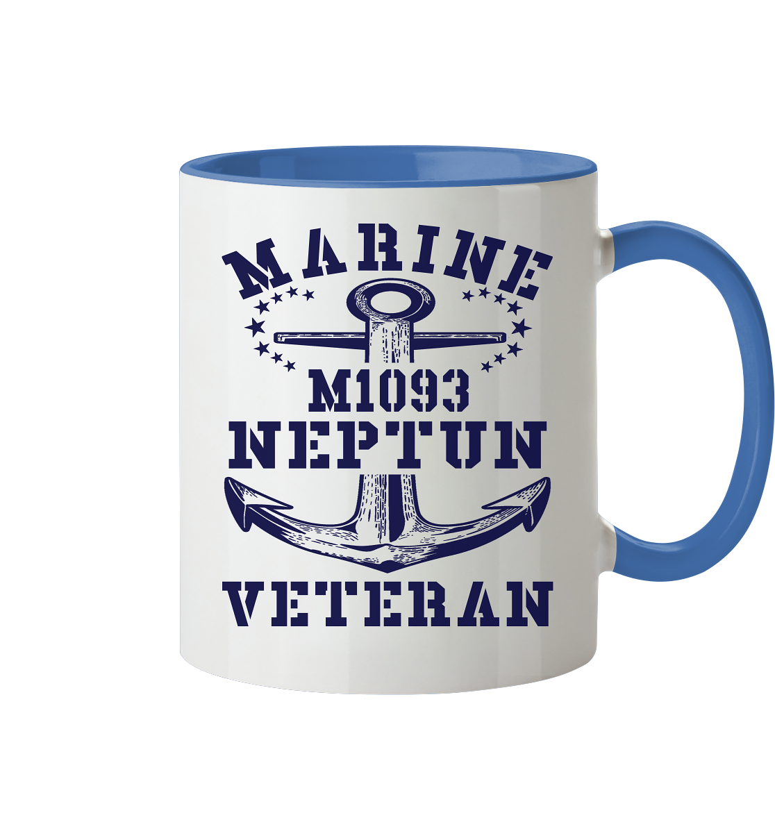SM-Boot M1093 NEPTUN Marine Veteran - Tasse zweifarbig