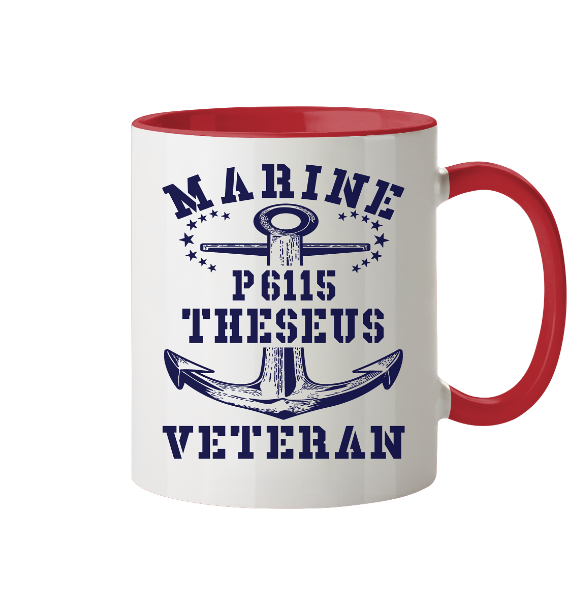 U-Jagdboot P6115 THESEUS Marine Veteran - Tasse zweifarbig