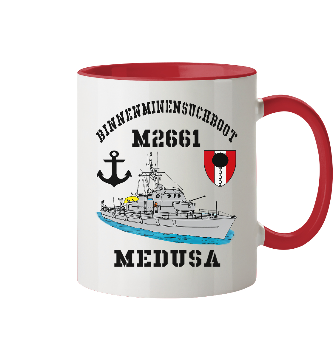 BiMi M2661 MEDUSA 7.MSG Anker - Tasse zweifarbig