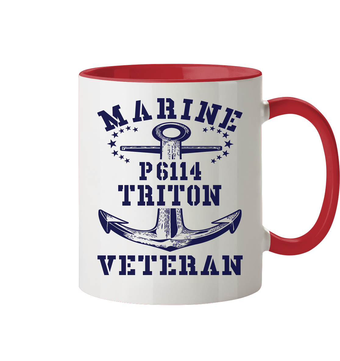 U-Jagdboot P6114 TRITON Marine Veteran - Tasse zweifarbig
