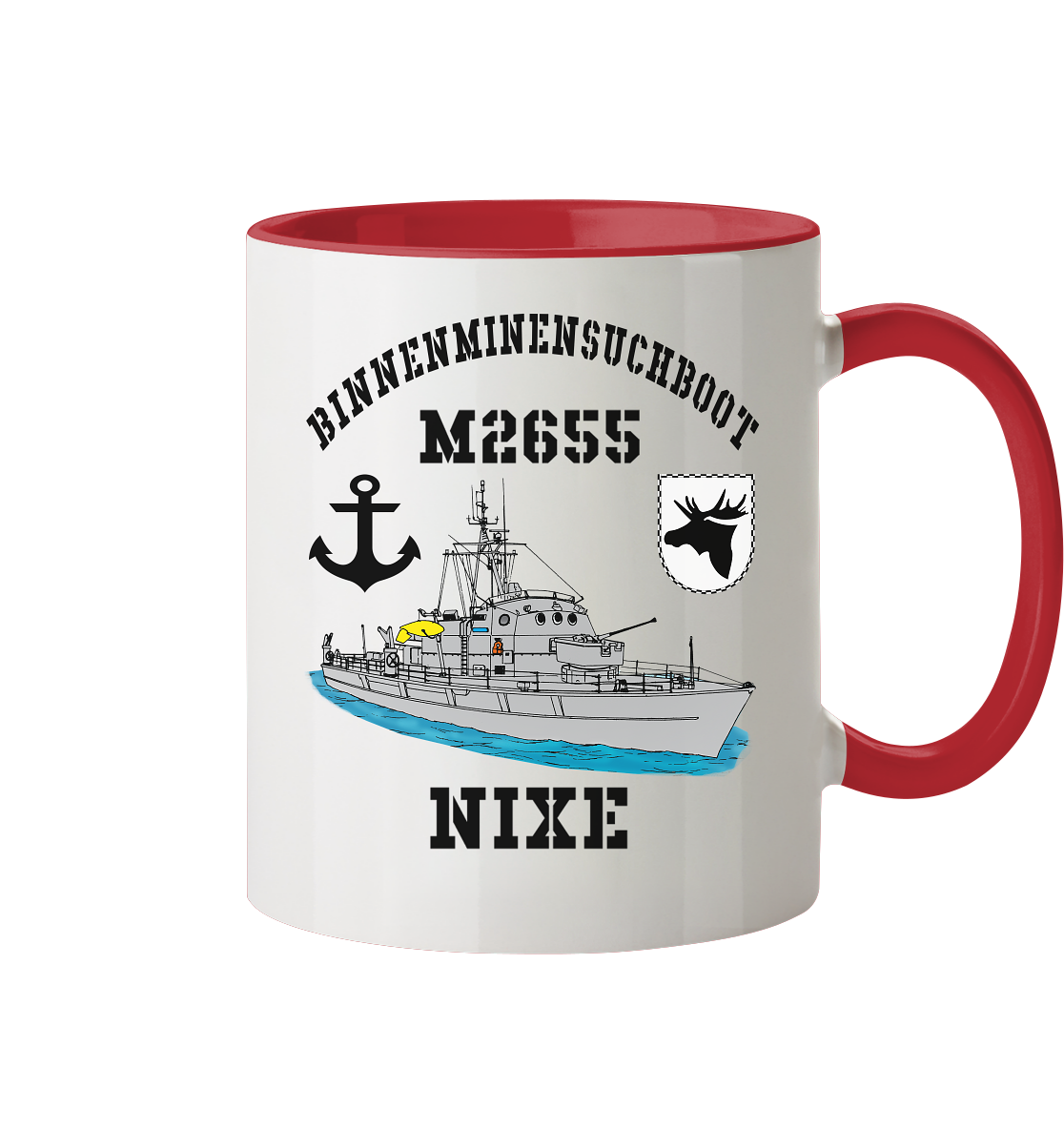 BiMi M2655 NIXE Anker - Tasse zweifarbig