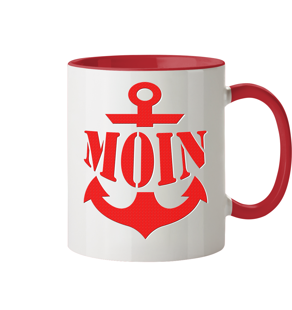 MOIN Anker - Tasse zweifarbig