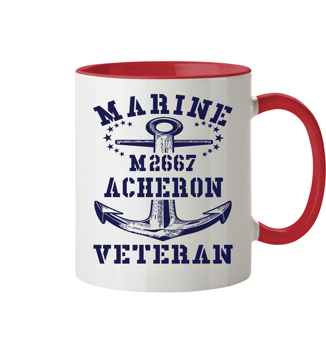 BiMi M2667 ACHERON Marine Veteran - Tasse zweifarbig