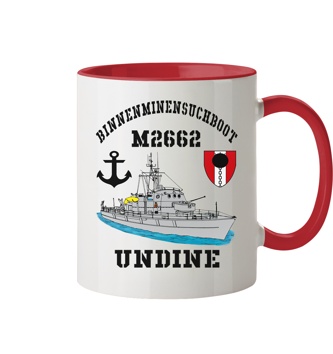 BiMi M2662 UNDINE 7.MSG Anker - Tasse zweifarbig