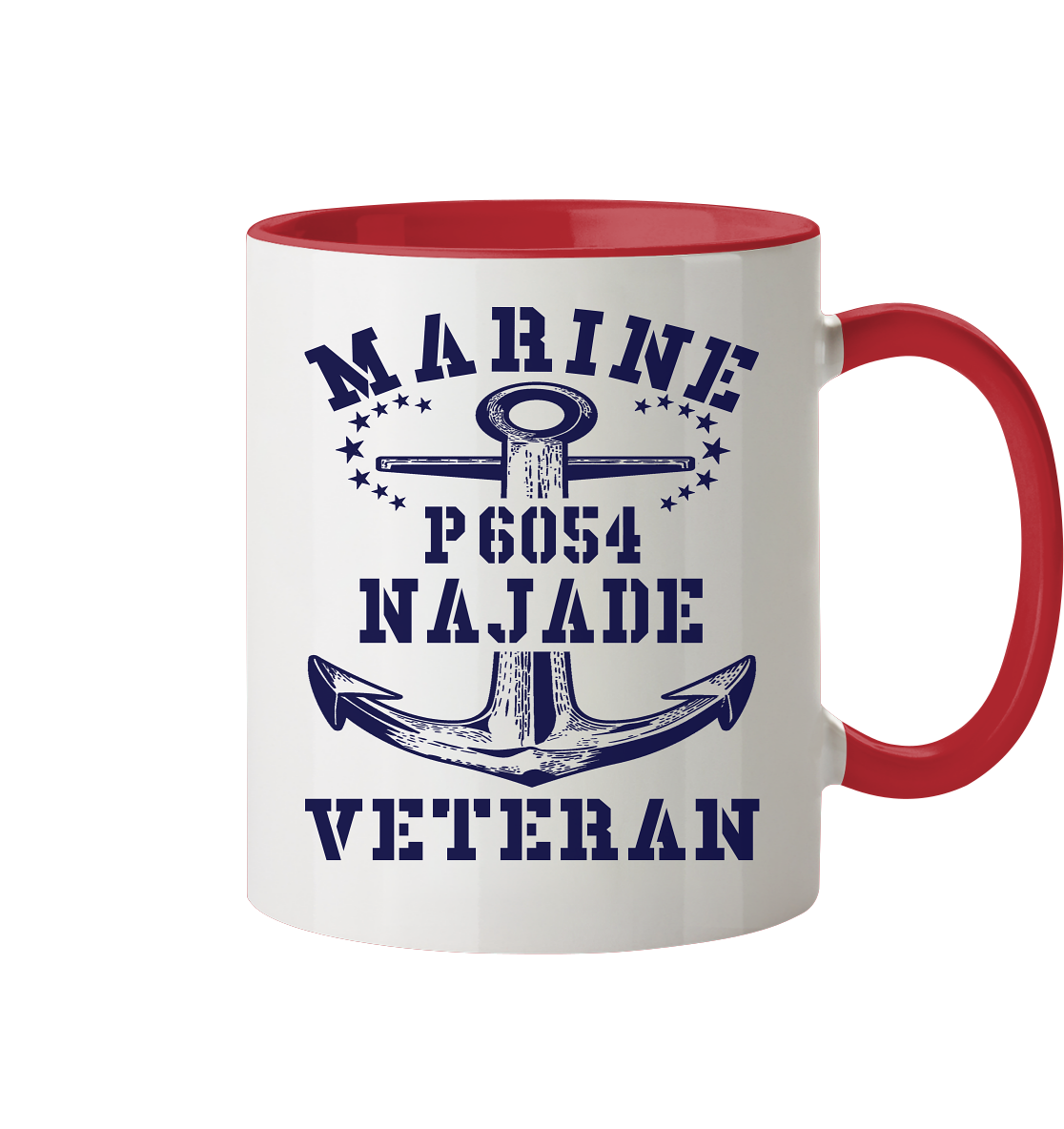 U-Jagdboot P6054 NAJADE Marine Veteran - Tasse zweifarbig