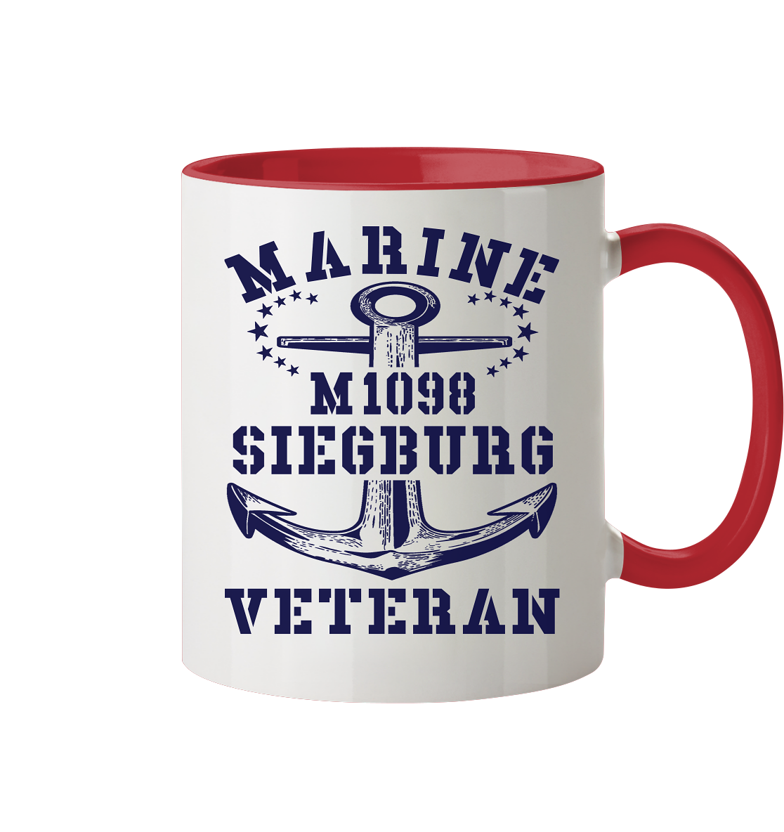 M1098 SIEGBURG Marine Veteran - Tasse zweifarbig