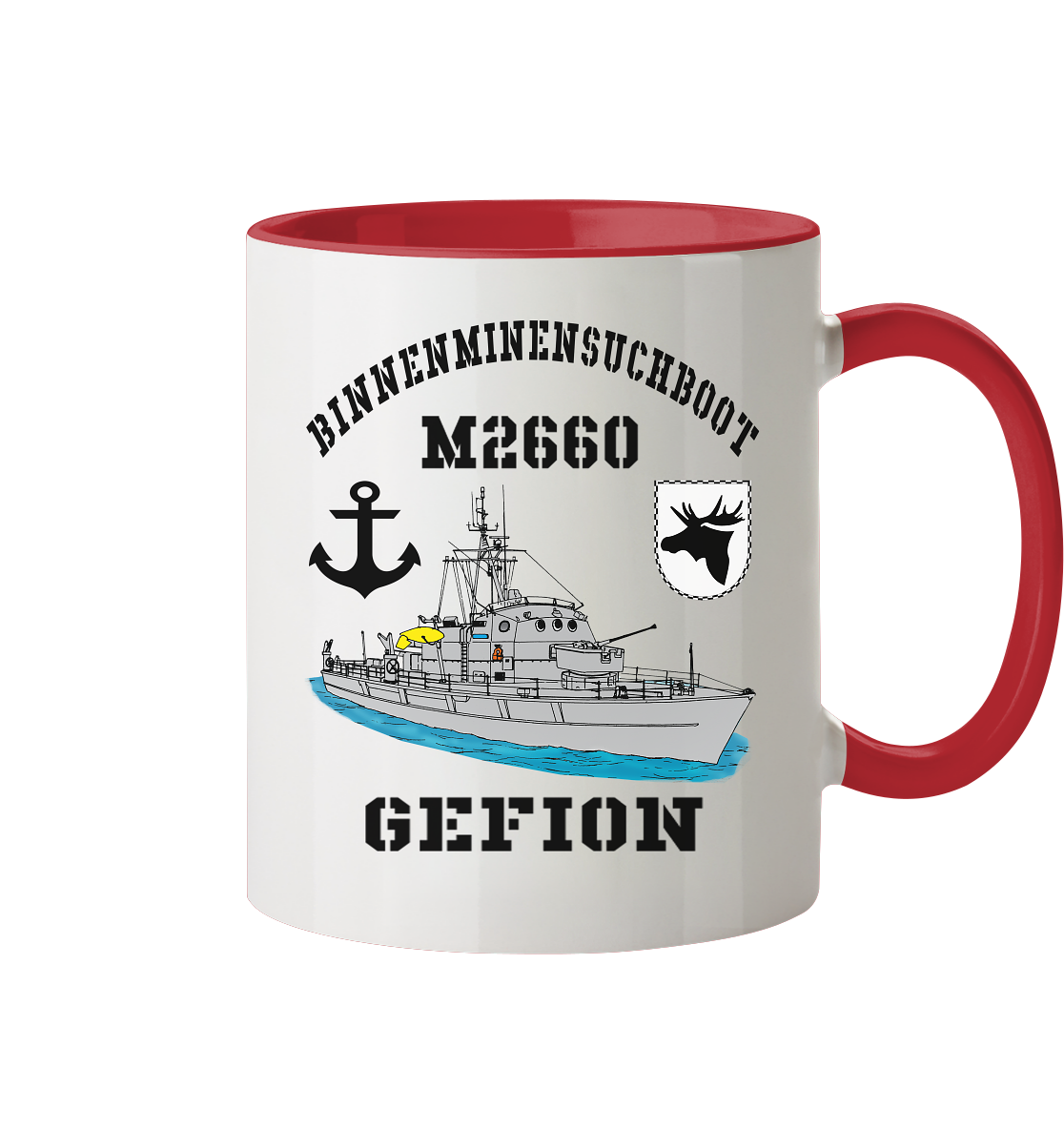BiMi M2660 GEFION 3.MSG Anker - Tasse zweifarbig