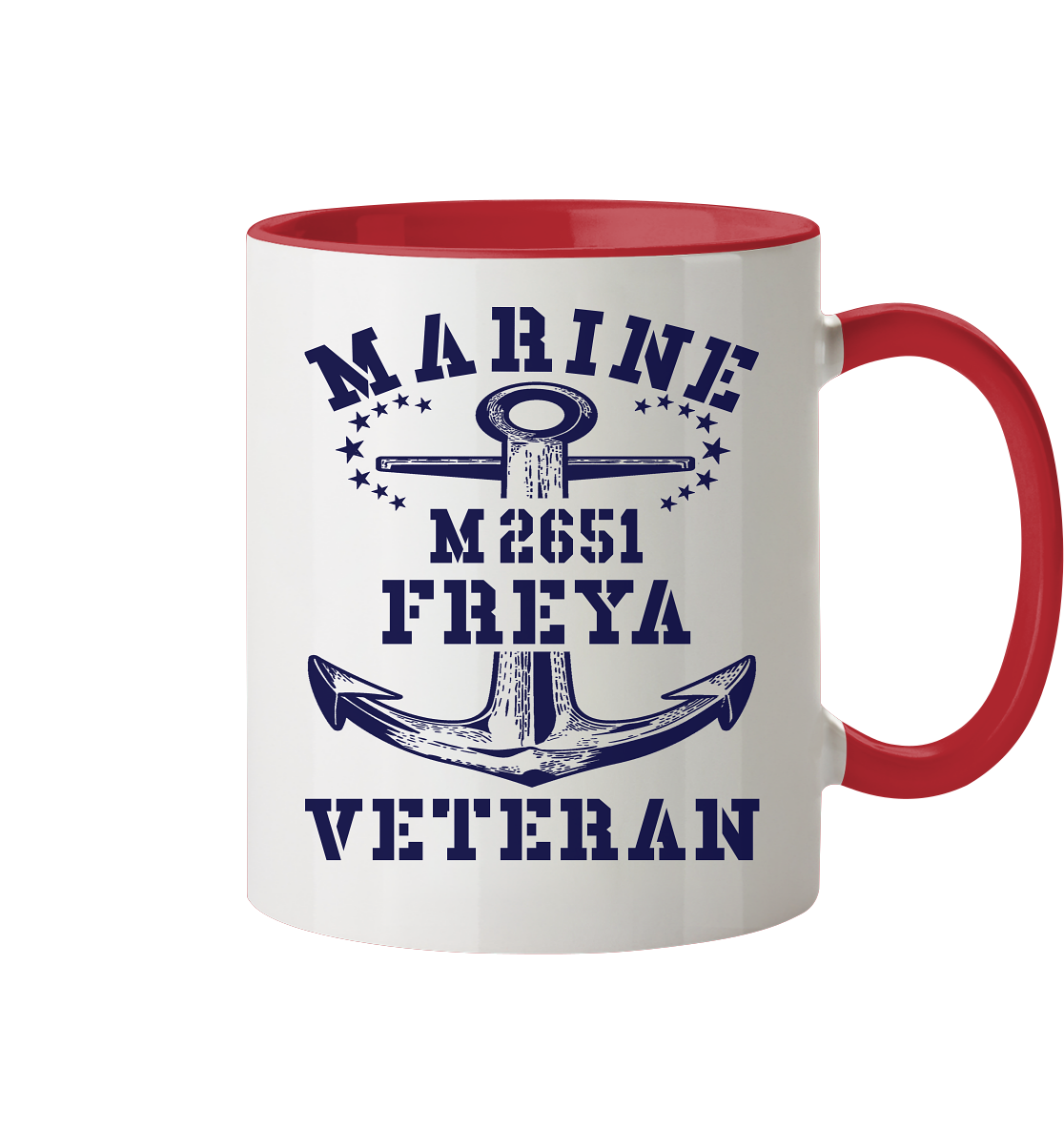BiMi M2651 FREYA Marine Veteran - Tasse zweifarbig