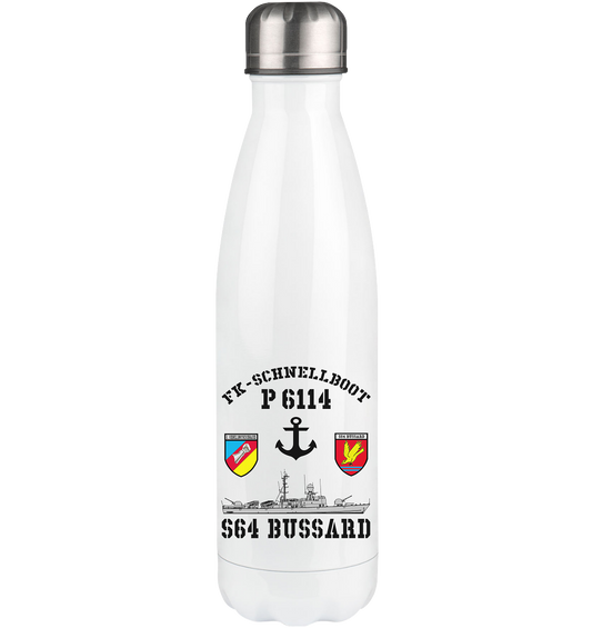 FK-Schnellboot P6114 BUSSARD 2.SG Anker - Thermoflasche 500ml