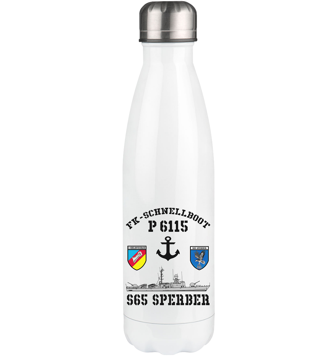 FK-Schnellboot P6115 SPERBER 2.SG Anker - Thermoflasche 500ml