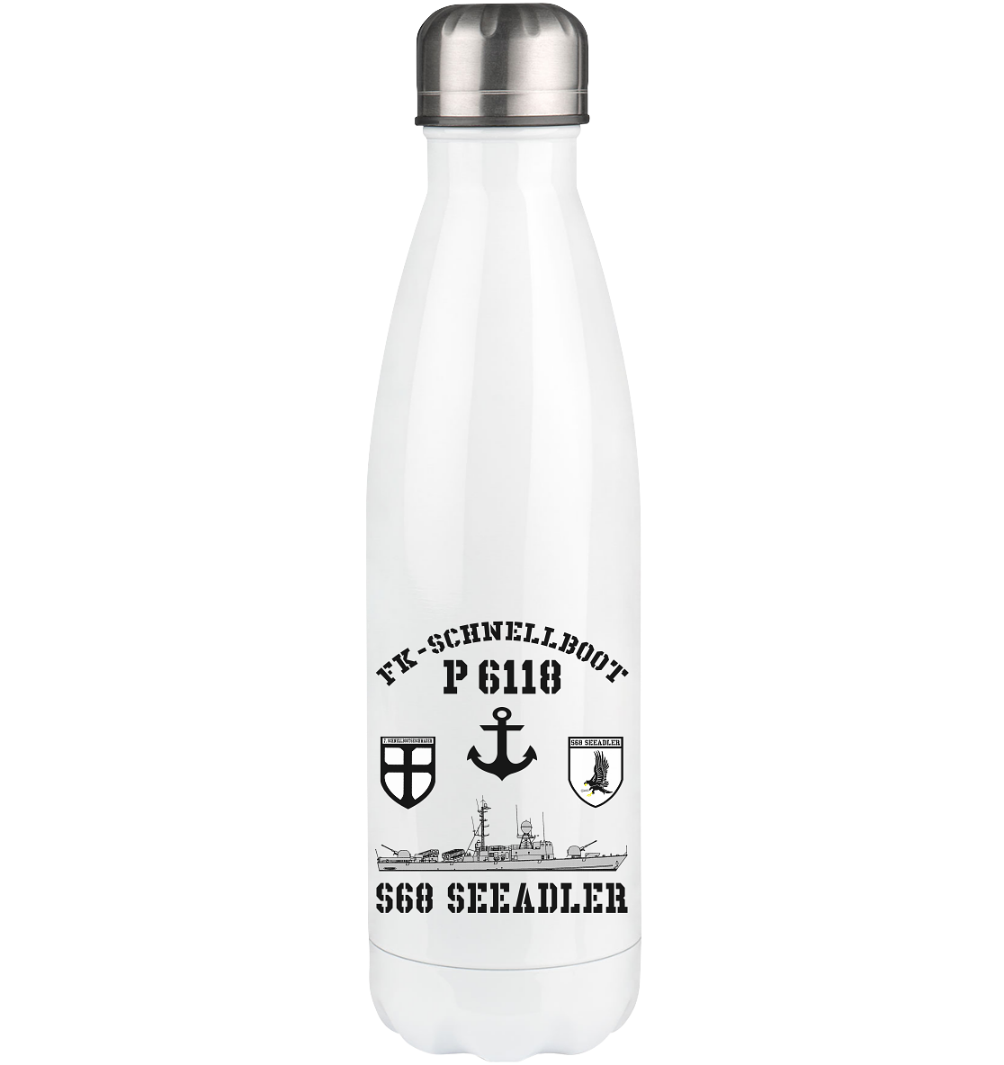 FK-Schnellboot P6118 SEEADLER 7.SG Anker - Thermoflasche 500ml