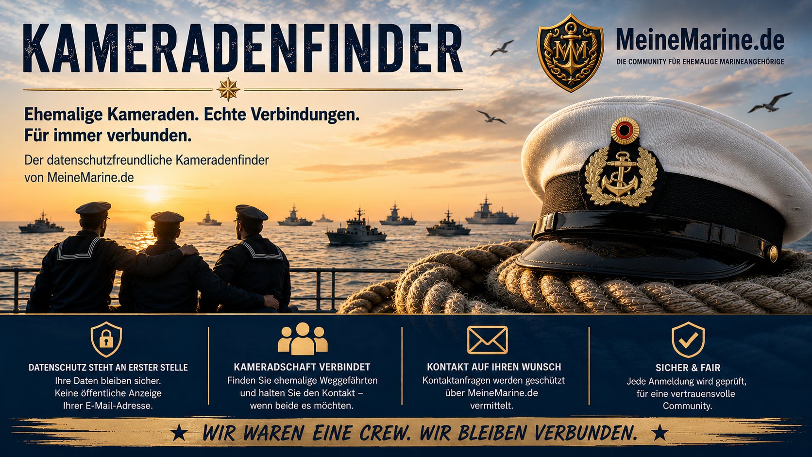 Kameradenfinder der grauen Flotte