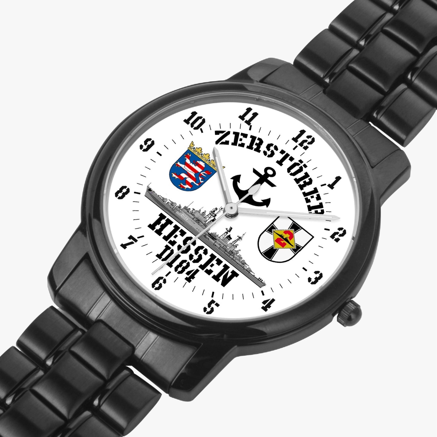 Armbanduhr Zerstörer D184 HESSEN - Batterie