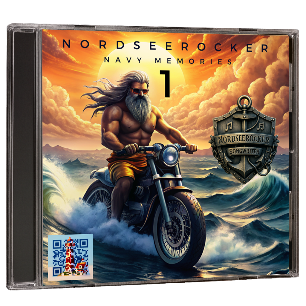 CD - Nordseerocker - Navy Memories  1  - 22 Titel