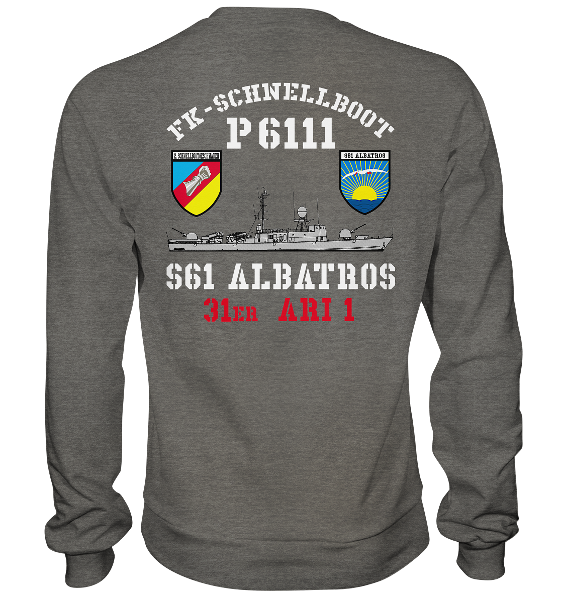 P6111 ALBATROS 31er ARI1 - Basic Sweatshirt