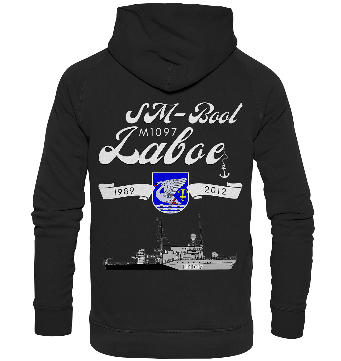 SM-Boot M1097 LABOE 1989-2012 Rückendruck - Basic Unisex Hoodie