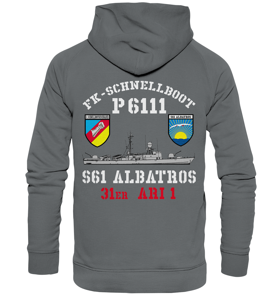 P6111 ALBATROS 31er ARI1 - Basic Unisex Hoodie