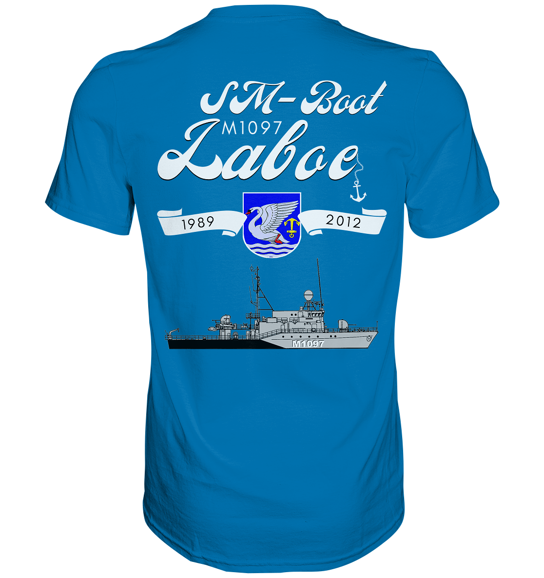 SM-Boot M1097 LABOE 1989-2012 Rückendruck - Premium Shirt