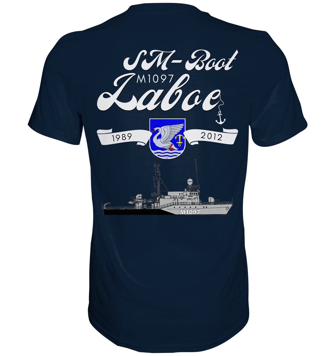 SM-Boot M1097 LABOE 1989-2012 Rückendruck - Premium Shirt