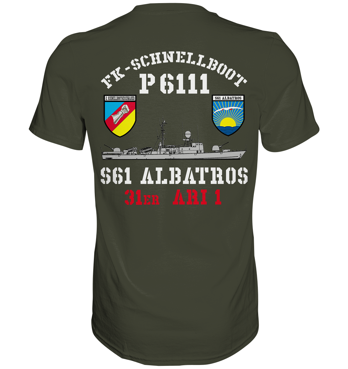 P6111 ALBATROS 31er ARI1 - Premium Shirt