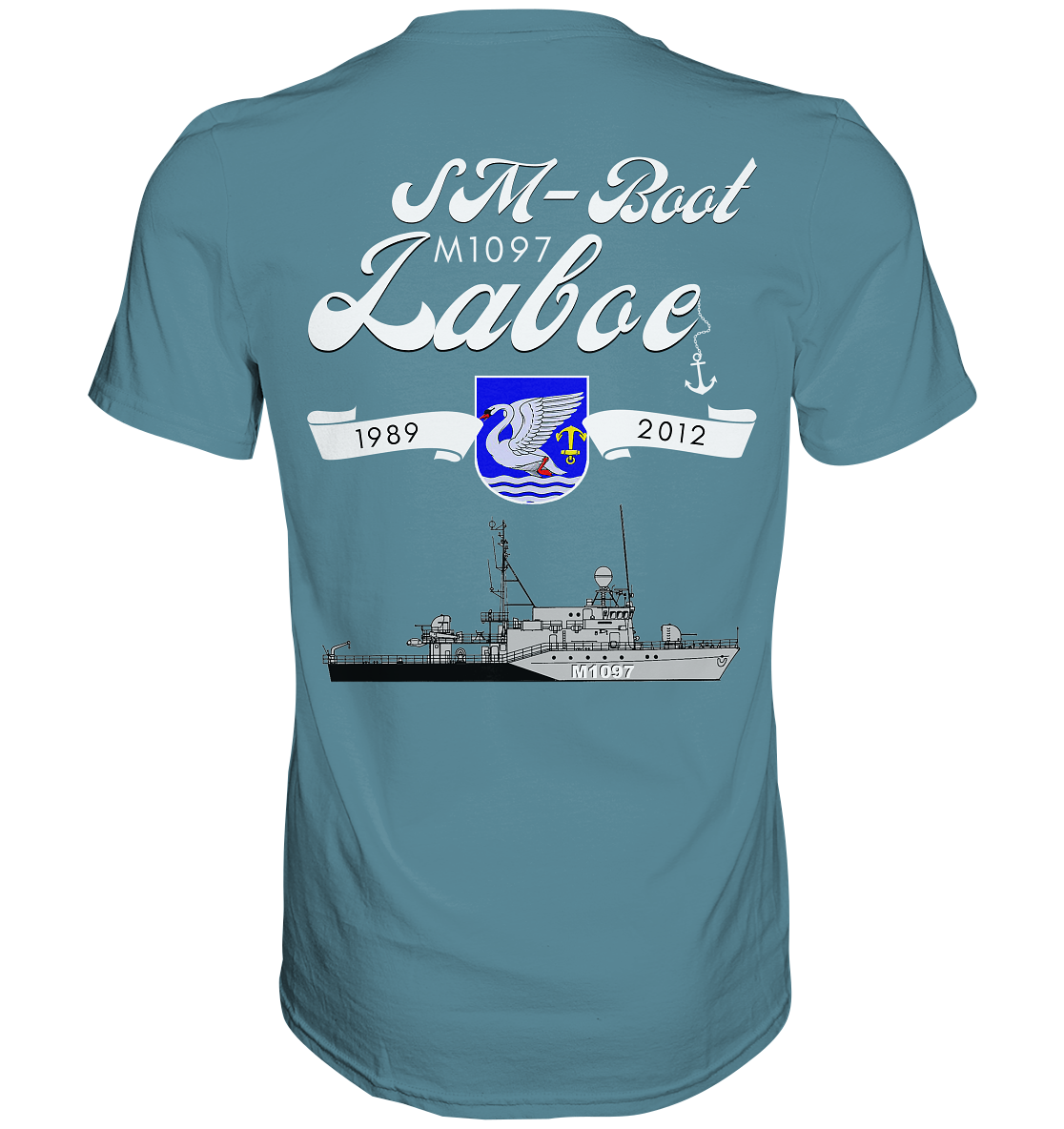 SM-Boot M1097 LABOE 1989-2012 Rückendruck - Premium Shirt