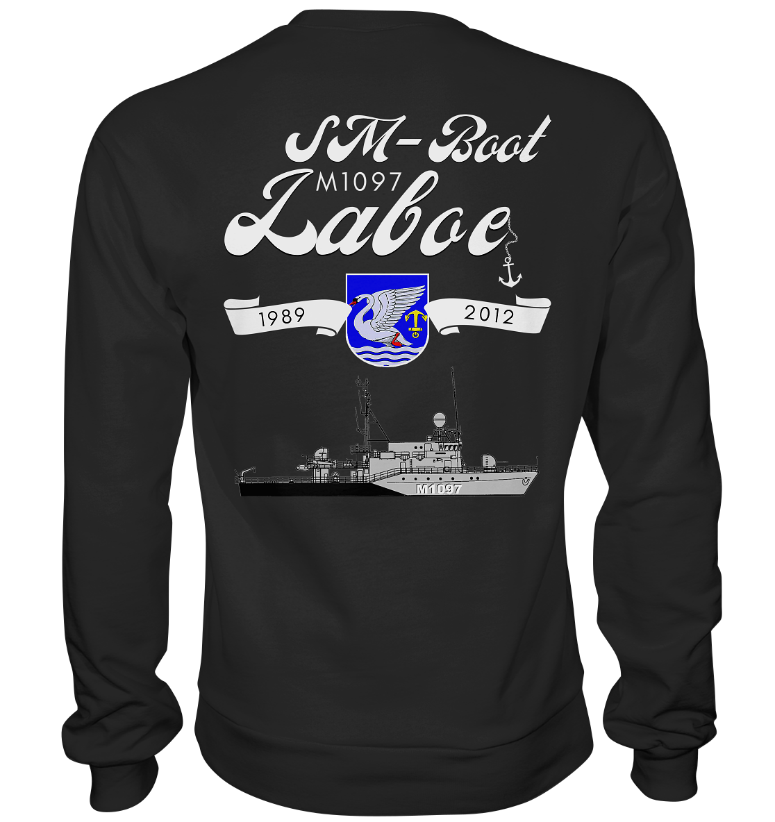 SM-Boot M1097 LABOE 1989-2012 Rückendruck - Premium Sweatshirt