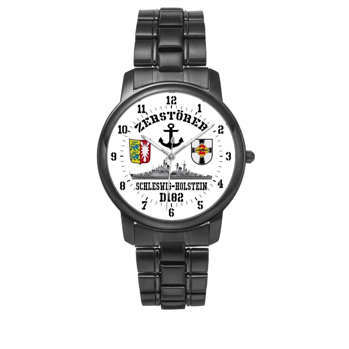 Armbanduhr Zerstörer D182 SCHLESWIG-HOLSTEIN Batterie