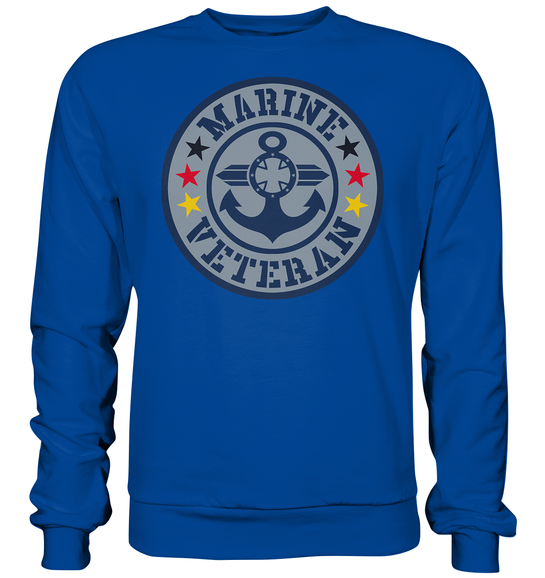 MARINE VETERAN Sterne - Basic Sweatshirt