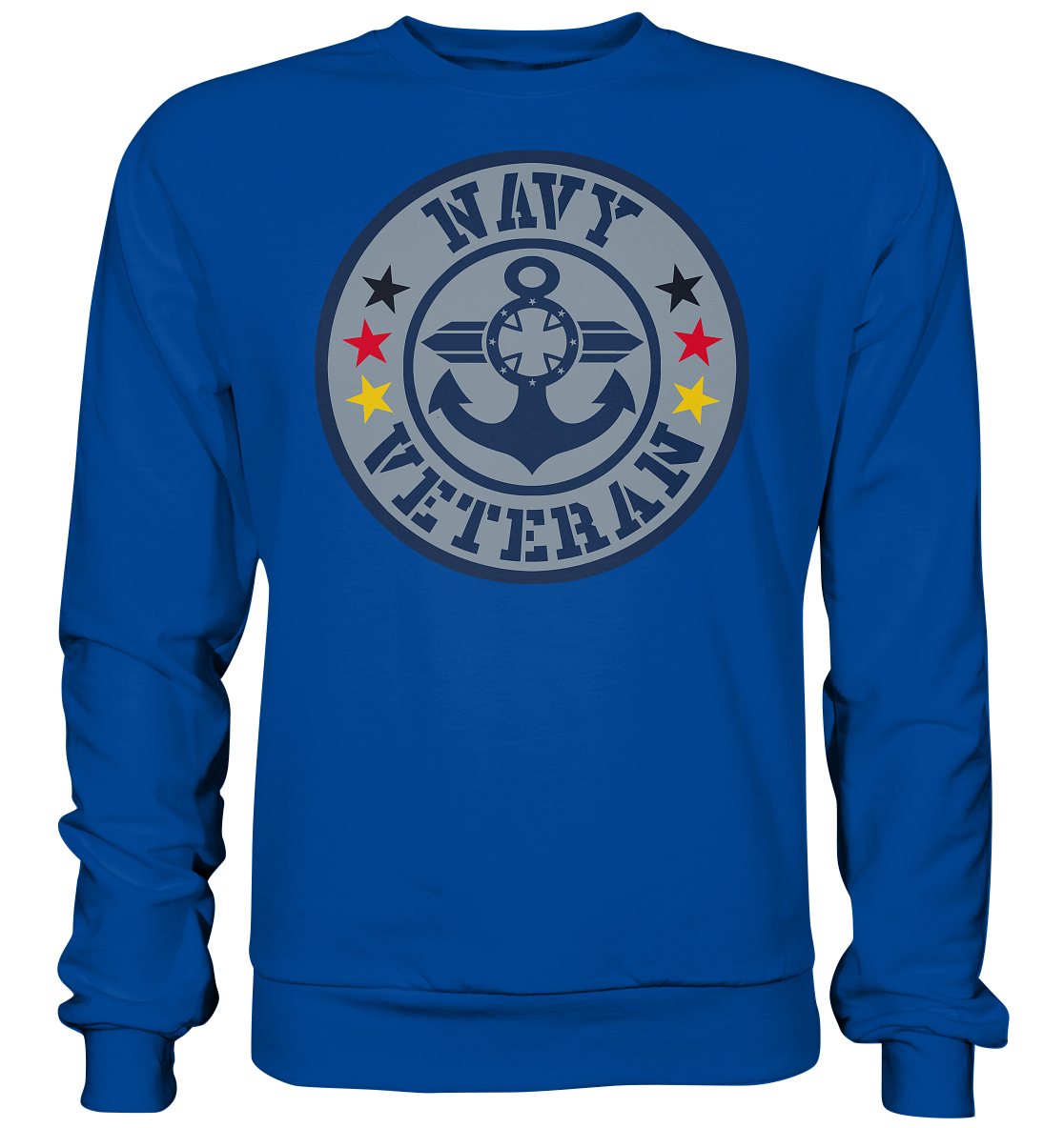 NAVY VETERAN Sterne - Basic Sweatshirt